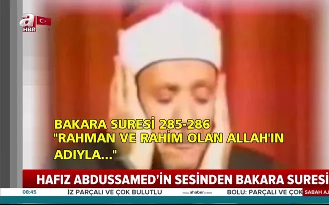 Hafız Abdussamed'i rahmetle anıyoruz