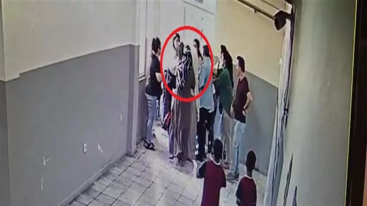 Öğretmene tokat atan veli gözaltında! Diyarbakır'daki o anlar kamerada