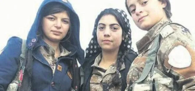 YPG’li kadın teröristler örgütün kanlı yüzünü anlattı
