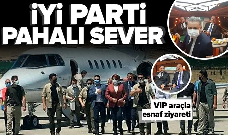 Gariban siyasetiyle algı oluşturan İYİ Parti’nin lüks sevdası: VIP araçla esnaf ziyareti
