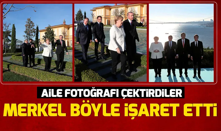 İstanbuldaki tarihi zirveden ilk görüntüler