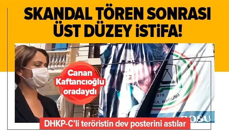 İstanbul Barosu Yönetim Kurulu’nda üst düzey istifa! DHKP-C'li Ebru Timtik için anma töreni düzenlemişlerdi