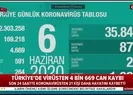 Bakan Koca 6 Haziran koronavirüs vaka sayılarını duyurdu