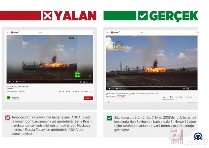 Terör sevicilerin son yalanı!