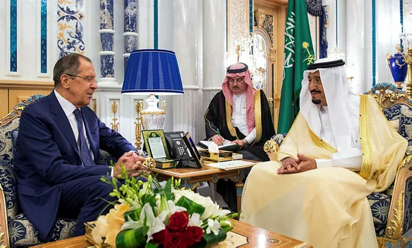 Rusya Dışişleri Bakanı Lavrov Suudi Arabistan'da - 1