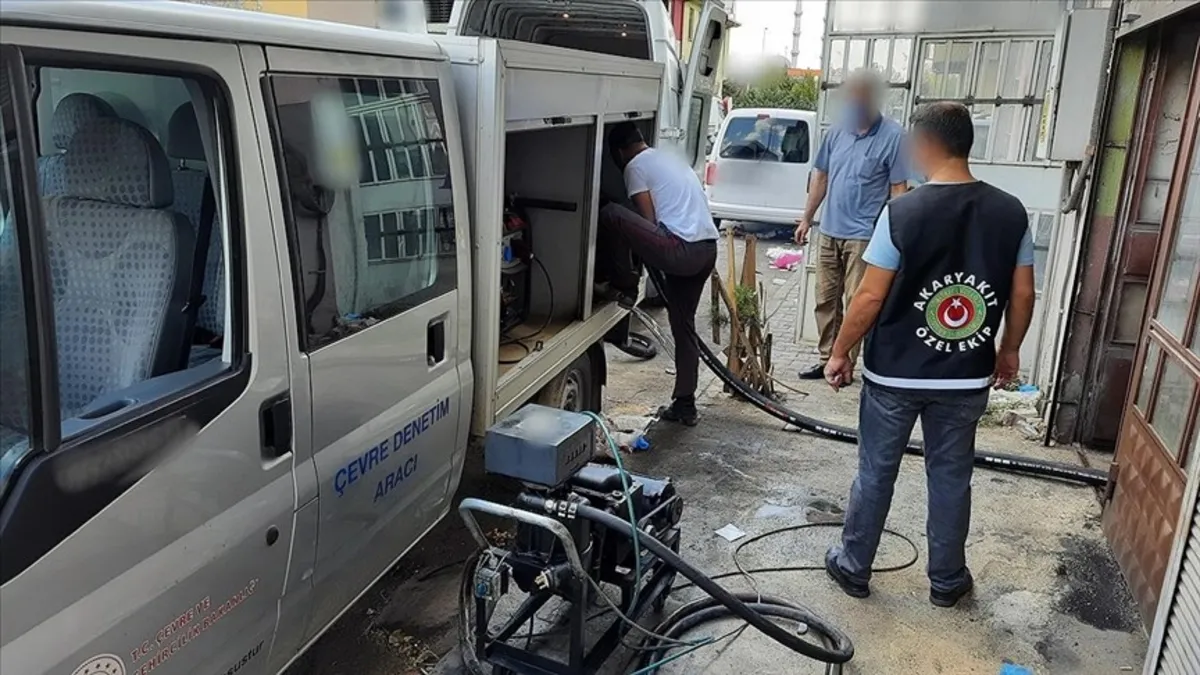 Van'da 1200 litre akaryakıt ele geçirildi
