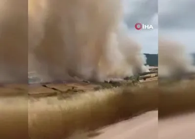 Yenişehir’de orman yangını: Havadan ve karadan müdahale ediliyor