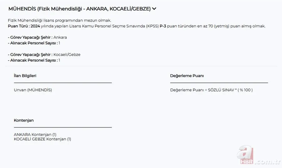 TSE 161 sözleşmeli personel alımı yapacak: Çeşitli pozisyonlarda kadrolar açıldı | Alım yapılan iller 7