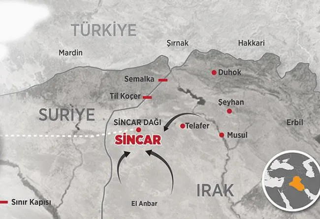 Irak'tan önemli adım! PKK Sincar ve çevresindeki bölgelerde bitirilecek - 1