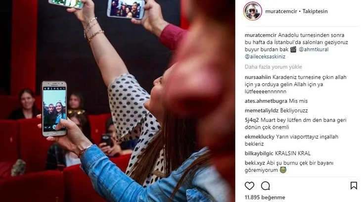 Ünlü isimlerin Instagram paylaşımları 20.03.2018