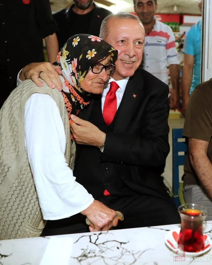 Başkan Erdoğan'dan Üsküdar'da sürpriz ziyaret