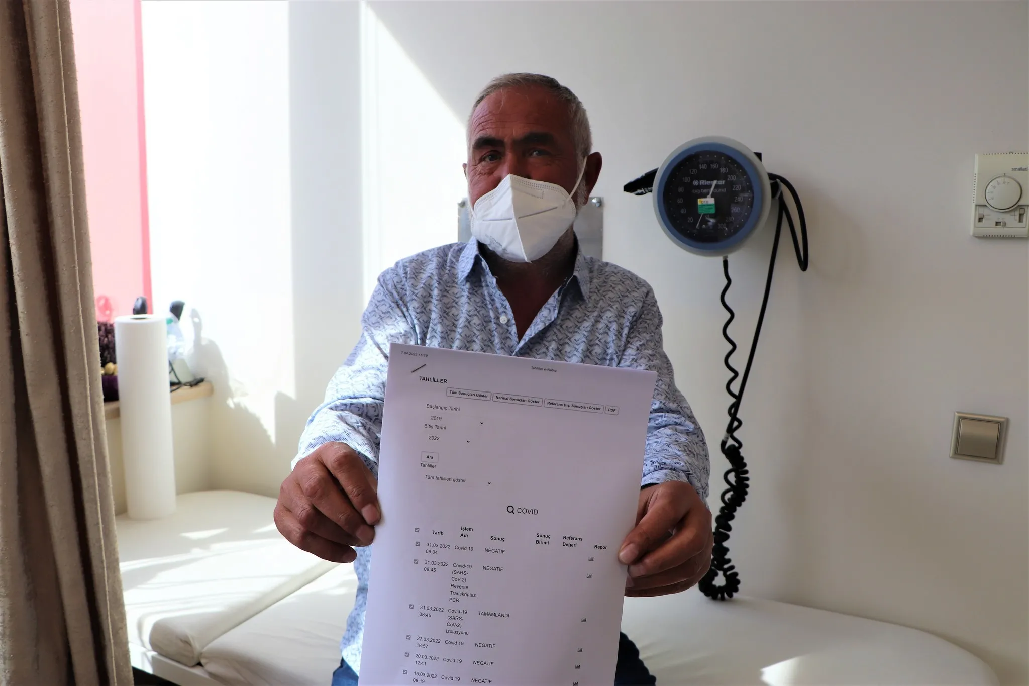 98 defa korona testi oldu, 7 doz aşı yaptırdı! Profesör bile şaştı kaldı