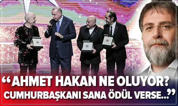 Melih Altınok yazdı! Ahmet Hakan ne oluyor? Cumhurbaşkanı sana ödül verse...