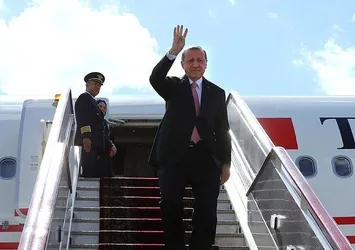 Başkan Erdoğan, Suriye zirvesi için Rusya'nın Soçi kentine gitti