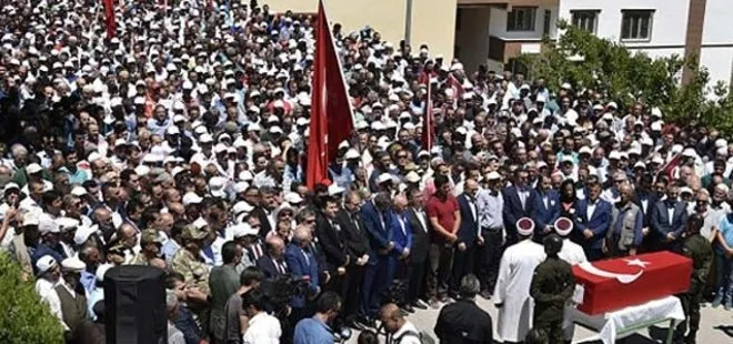 ŞEHİT ÖĞRETMEN SON YOLCULUĞUNA UĞURLANDI