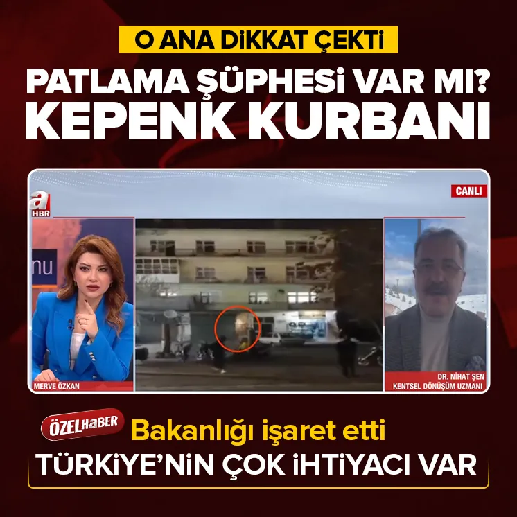 Çöken binada patlama ve kolon kesme şüphesi!