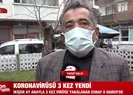 Koronavirüsü 3 kez yendi!
