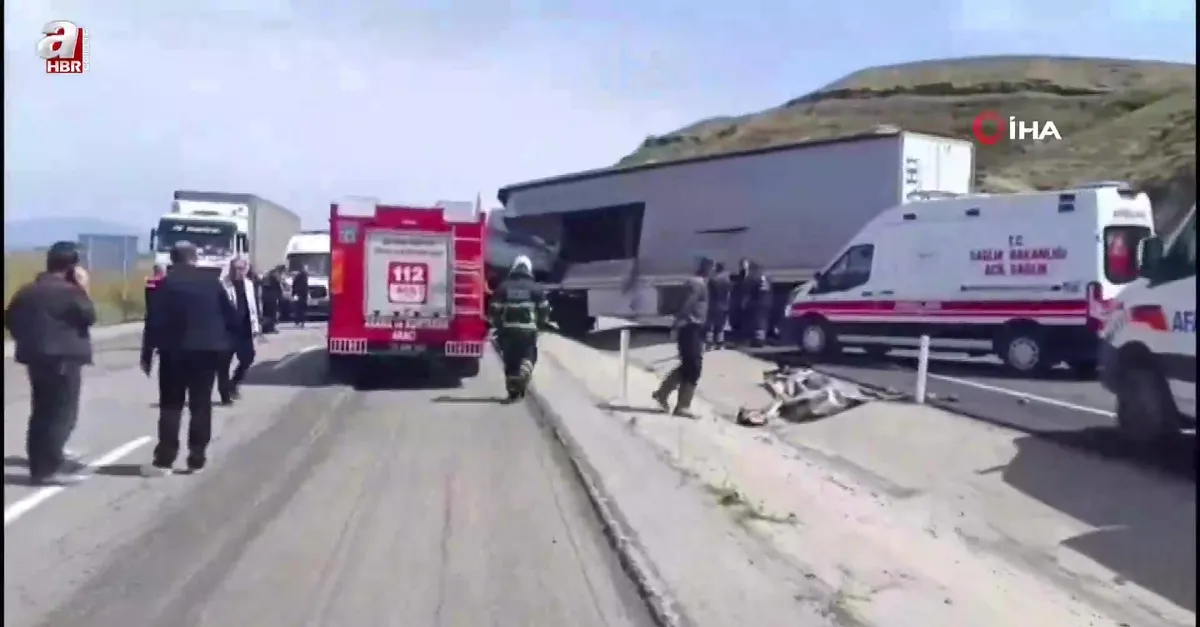 Batman’da iki TIR çarpıştı: 1 ölü, 1 yaralı