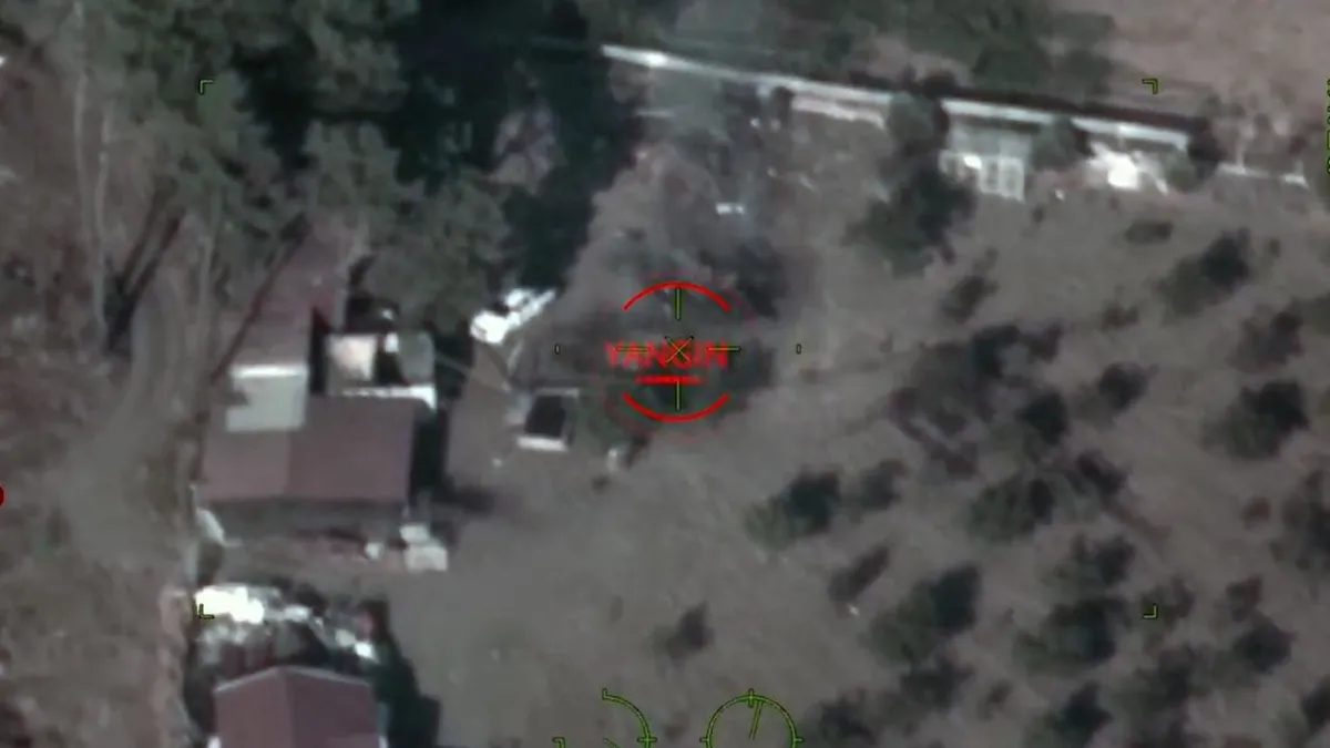 Marmaris'te yakılan ateş, Bayraktar TB2 ile tespit edilip, söndürüldü