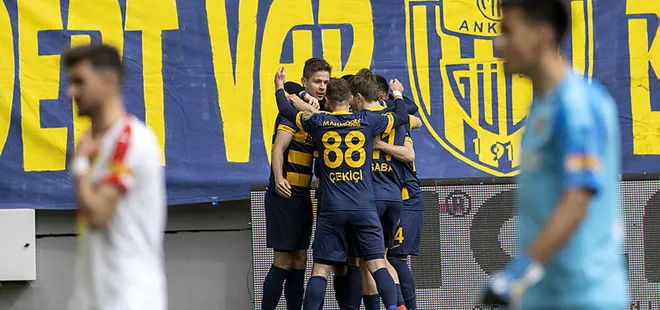 Ankaragücü 3-0 Göztepe MAÇ SONUCU-ÖZET
