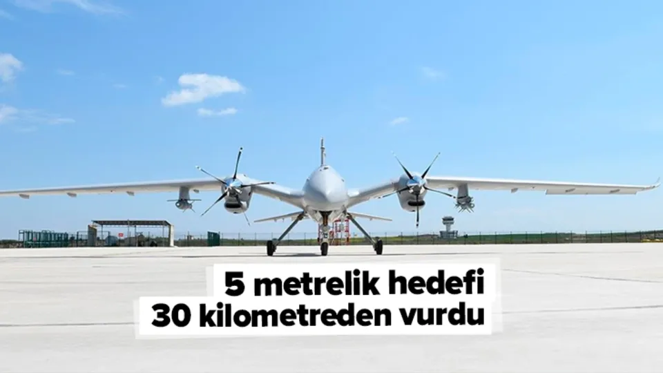 Türkiye sadece 5 adet üretti! 30 kilometreden 5 metrelik hedefi vurdu
