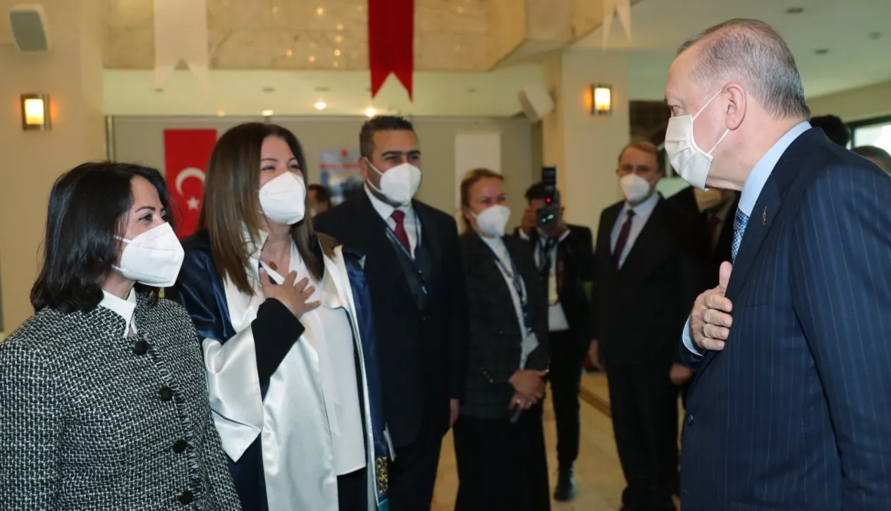 Başkan Erdoğan Dokuz Eylül Üniversitesi rektörlüğünü ziyaret etti