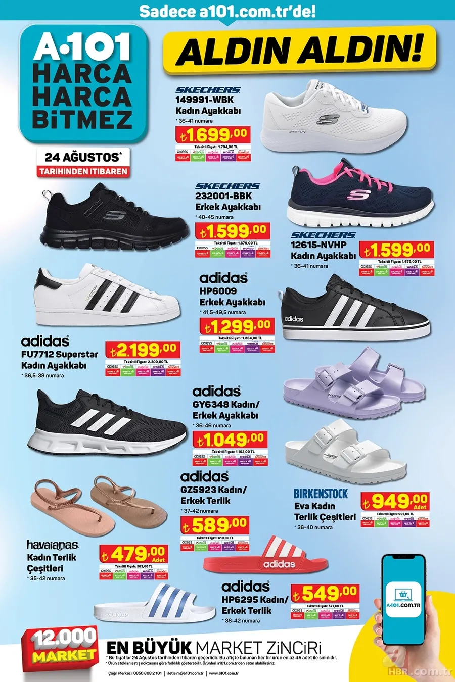 A101 24 Ağustos aktüel ürünler kataloğu! Tam 16 sayfa üründe indirim yapıldı 16