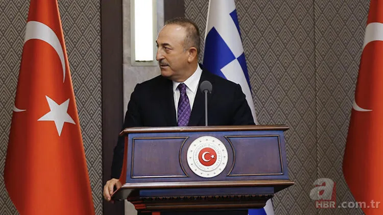 Dışişleri Bakanı Mevlüt Çavuşoğlu ve Yunan Mevkidaşı Nikos Dendias'ı manşetten verdiler! Yunan medyasında skandal ifadeler 24
