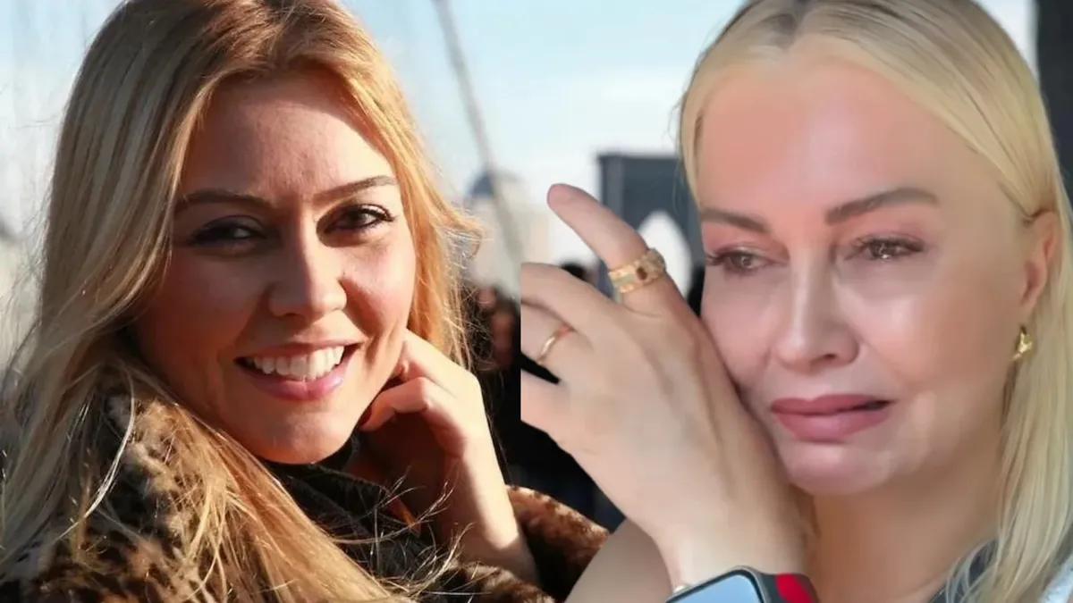 Didem Uzel oğlunun yanında hüngür hüngür ağladı!
