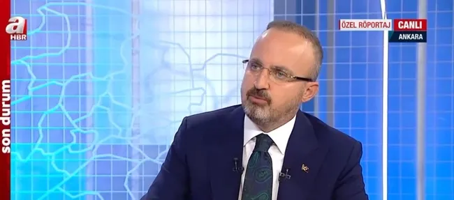 Başörtüsü için Anayasa teklifi! AK Partili Bülent Turan A Haber’de