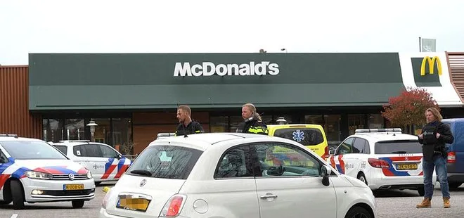 Hollanda’nın Zwolle şehrinde McDonald’s’ta silahlı saldırı: 2 Türk öldü