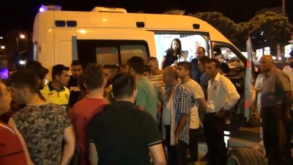 Kırıkkale'de takla atan otomobil 185 metre sürüklendi - 2