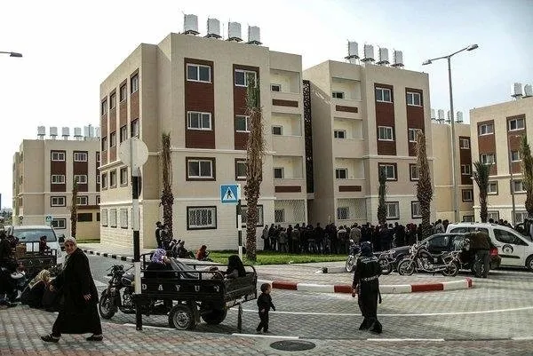 TİKA'nın Gazze'de inşa ettiği konutlar Filistinlilere teslim edildi - 2