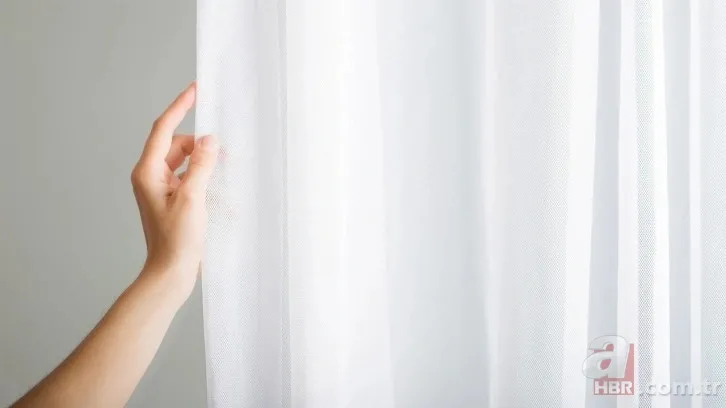 Sararan perdeler için "protez tableti" mucizesi: Kar gibi bembeyaz yapıyor 6