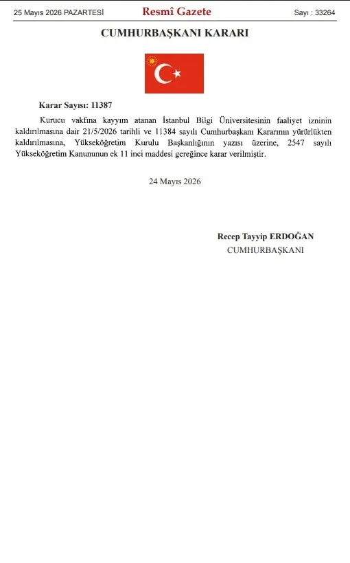 baskan-erdogan-takdir-yetkisini-kullandi-istanbul-bilgi-universitesi-yeniden-acildi-1779657518205.jpg Başkan Erdoğan takdir yetkisini kullandı! İstanbul Bilgi Üniversitesi yeniden açıldı - 2