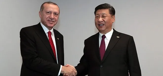 Başkan Erdoğan, Çin Devlet Başkanı ile bir araya geldi