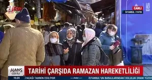 Mısır Çarşısı’nda Ramazan hareketliliği