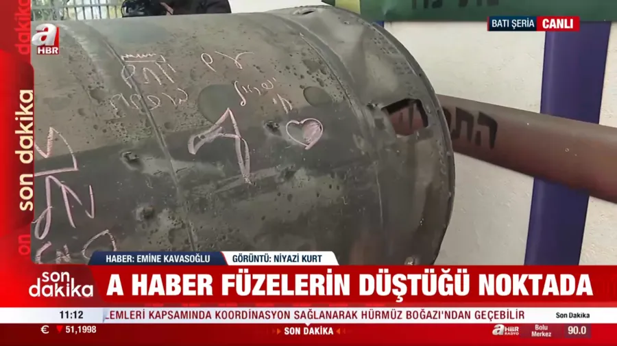 İsrail'in "vurulduk" tiyatrosu A Haber ekranında deşifre oldu - 3