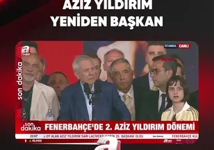 AZİZ YILDIRIM YENİDEN BAŞKAN