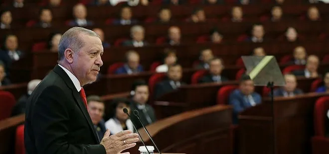 Cumhurbaşkanı Erdoğan’dan Özbekistan Parlamentosu’nda önemli mesajlar