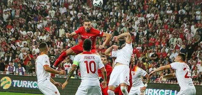 Tebrikler Bizim Çocuklar! Türkiye - Karadağ’ı 1-0 yendi