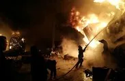 Siyonist İsrail’in askeri üssünde yangın! 28 itfaiye ekibi müdahale ediyor