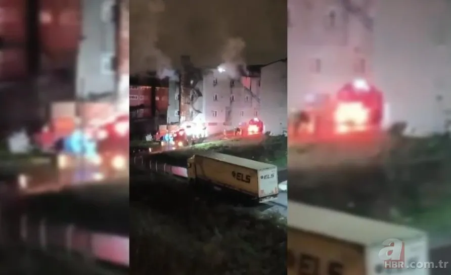 Arnavutköy'de korku dolu anlar! İş yerinde yangın: 1'i ağır 3 yaralı 2