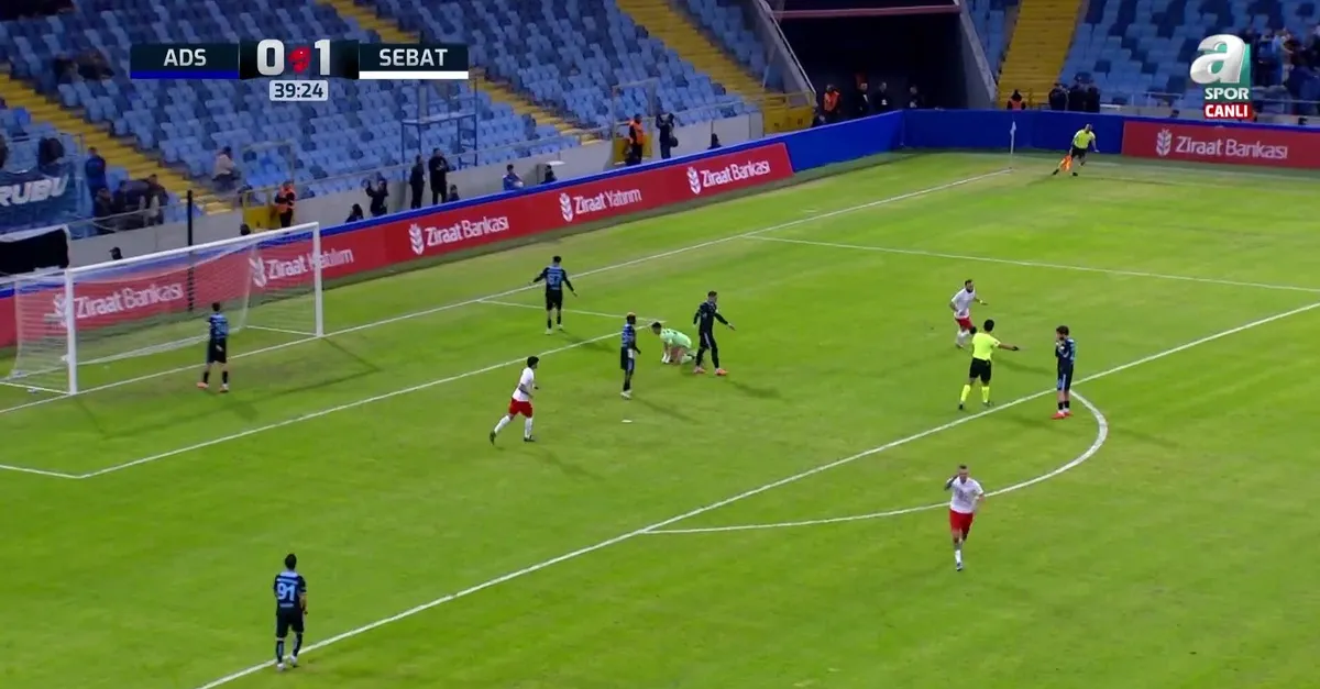 Adana Demirspor 0 - 2 Sebat Gençlik Spor