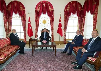 Başkan Erdoğan, Polonya Dışişleri Bakanı Rau ile Romanya Dışişleri Bakanı Aurescu’yu ağırladı