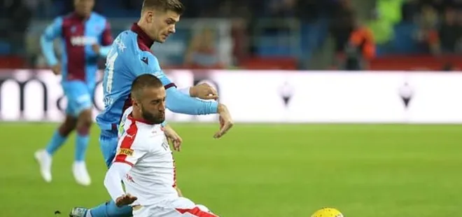 Trabzonspor evinde Göztepe’ye 1-0 kaybetti