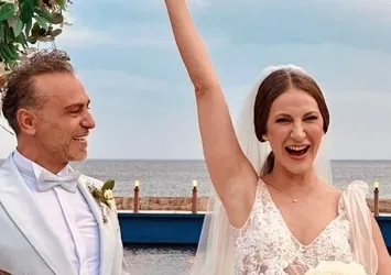 Evlendiler! Ece Dizdar ve Serdar Orçin'in ilk dansları olay oldu
