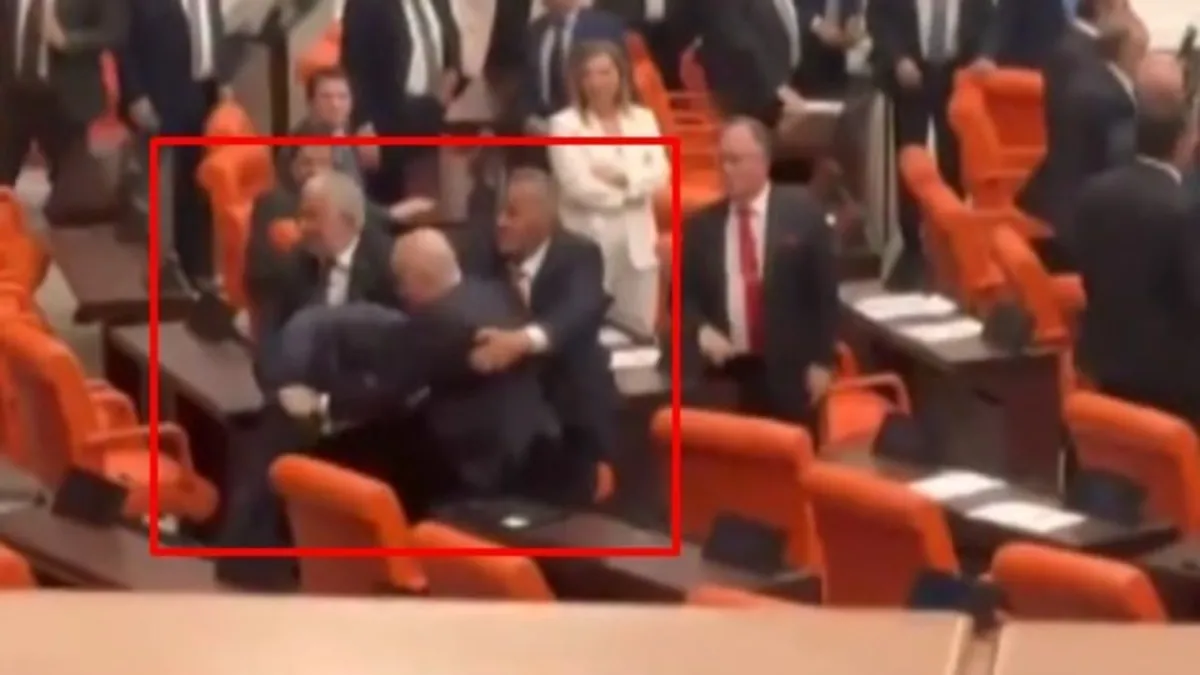 Meclis'te yumruklar havada uçuştu! DEM'li milletvekilinden AK Partili milletvekillerine hadsiz sözler: Hırsızsınız!