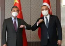 Bakan Çavuşoğlu Çinli mevkidaşı ile görüştü