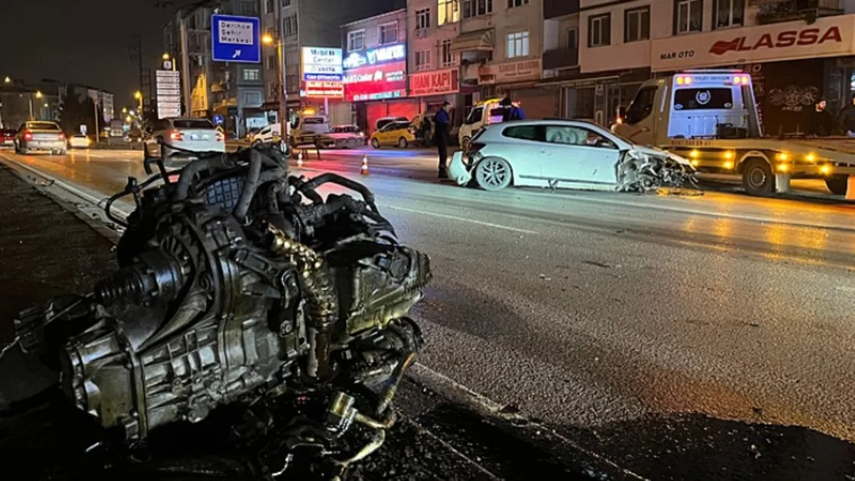 Kocaeli'de alkollü sürücü kazaya neden oldu! 2 yaralı